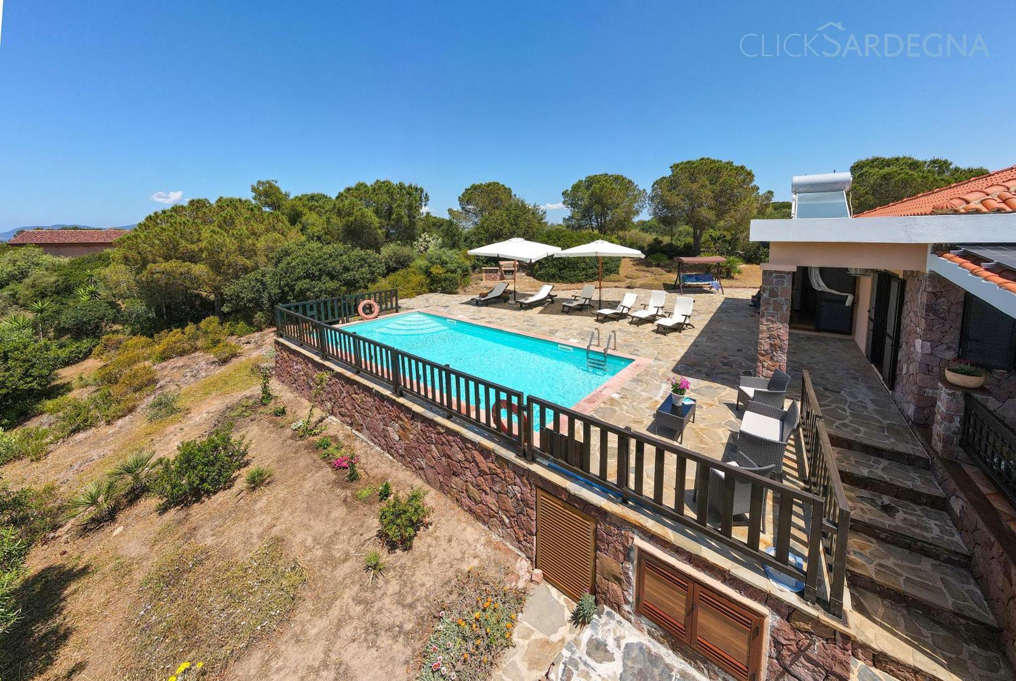 Alghero Villa Barranch With Sea View Swimming Pool For 6 People Exterior photo