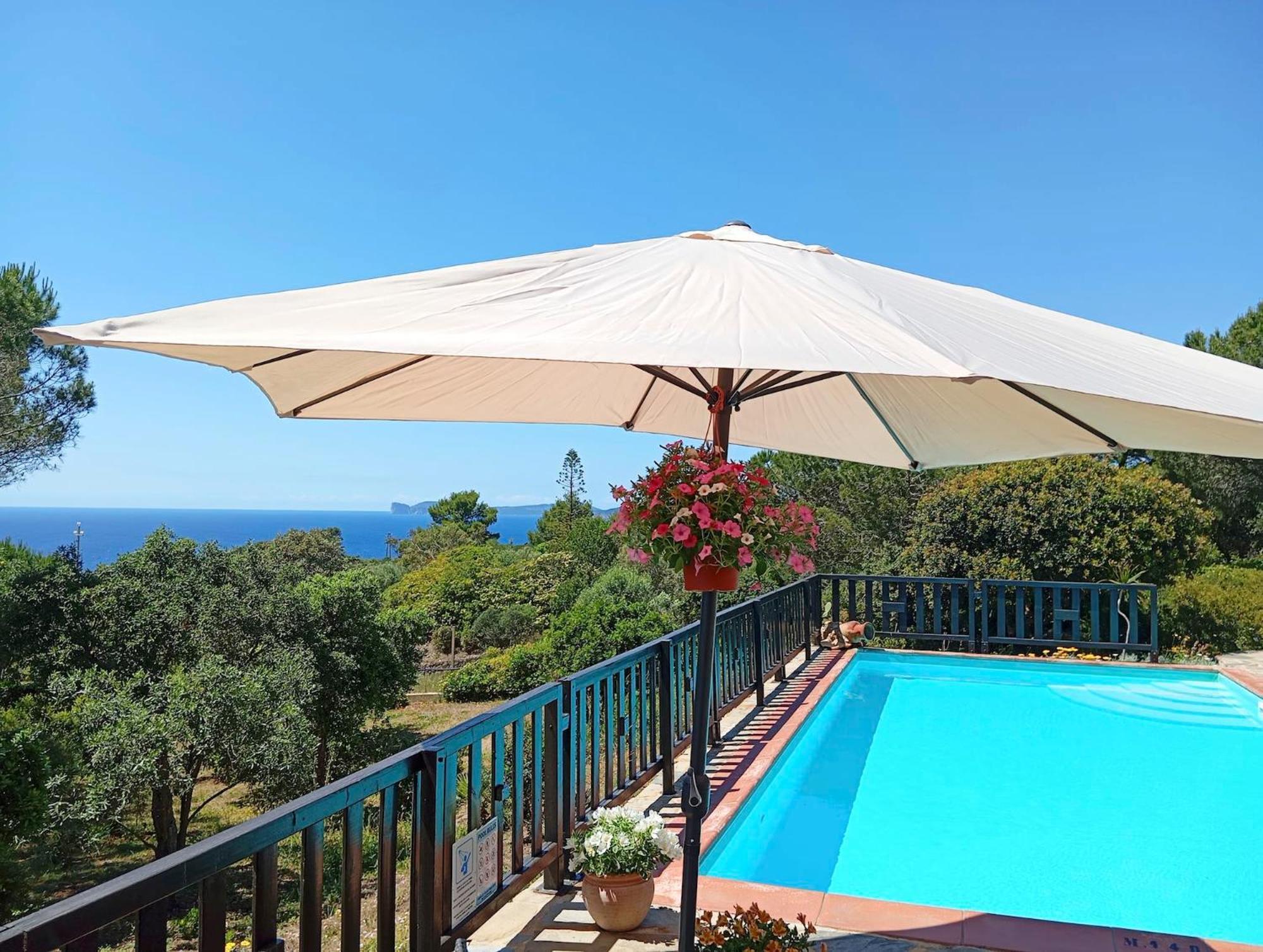 Alghero Villa Barranch With Sea View Swimming Pool For 6 People Exterior photo